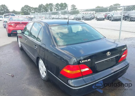 2002 Lexus Ls 430 from USA, damaged, VIN JTHBN30F920089620